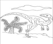 Coloriage dinosaure 75