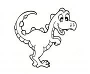 Coloriage dinosaure 162