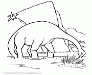 Coloriage dinosaure 342