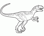 Coloriage dinosaure 13