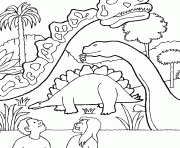 Coloriage dinosaure 60