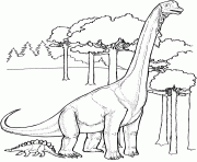 Coloriage dinosaure 61