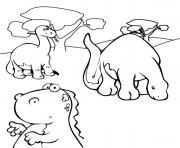 Coloriage dinosaure 93