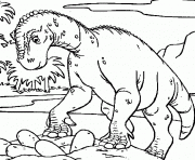 Coloriage dinosaure 87