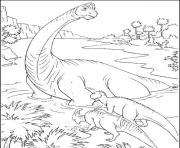 Coloriage dinosaure 41