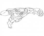 Coloriage ultimate spiderman green goblin