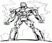 Coloriage iron man 27