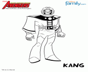 Coloriage avengers kang