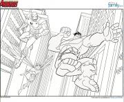 Coloriage avengers 19