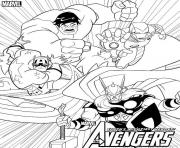 Coloriage avengers 5