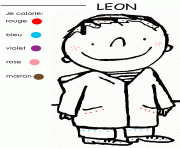 Coloriage rentree maternelle leon etudiant