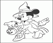 Coloriage disney halloween citrouille