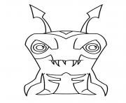 Coloriage slugterra nightgeist