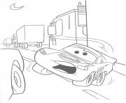 Coloriage flash mcqueen flash mc queen derape