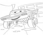 Coloriage flash mcqueen ramone