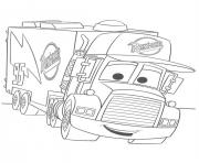 Coloriage flash mcqueen rusteze