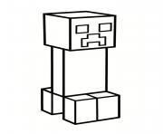 Coloriage coloriage creeper