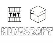 Coloriage minecraft a colorier