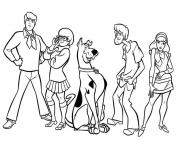 Coloriage scooby doo 78