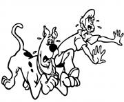 Coloriage scooby doo 189