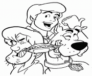 Coloriage scooby doo 196