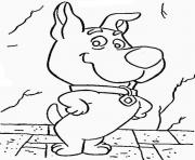 Coloriage scrappy doo