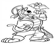 Coloriage scooby doo le vrai pirate