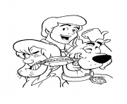 Coloriage scooby doo 94