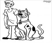 Coloriage scooby doo 75