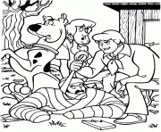 Coloriage scooby doo 291