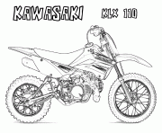 Coloriage motocross 36