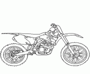 Coloriage moto 140