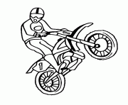 Coloriage motocross 15