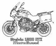 Coloriage moto 84