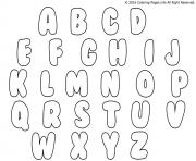 Coloriage alphabet maternelles