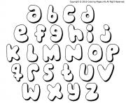 Coloriage alphabet maternelles complet