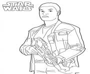 Coloriage Finn star wars 7