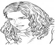 Coloriage hermione harry potter