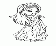 Coloriage bratz princesse 40