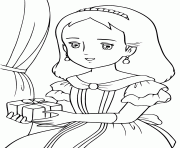 Coloriage princesse sarah 3