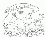 Coloriage princesse sarah 146