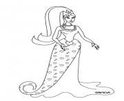 Coloriage disney princesse 118