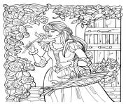 Coloriage disney princesse 285