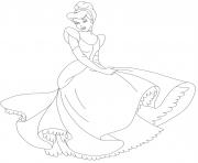 Coloriage disney princesse 15