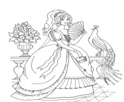 Coloriage disney princesse 170