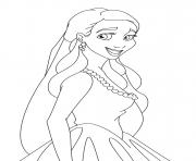 Coloriage disney princesse 182