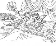 Coloriage disney princesse 67