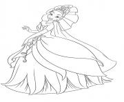 Coloriage disney princesse 107