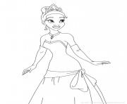 Coloriage disney princesse 218