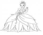 Coloriage disney princesse 43